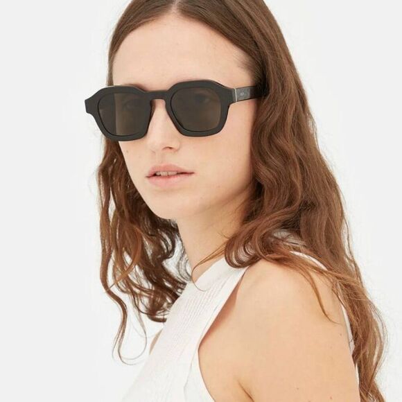 🕶️ New RetroSuperFuture SALUTO BLACK 9FP Sunglasses - Black Frame, Grey Lenses - Picture 3 of 11